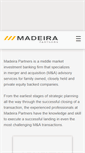 Mobile Screenshot of madeirapartners.com